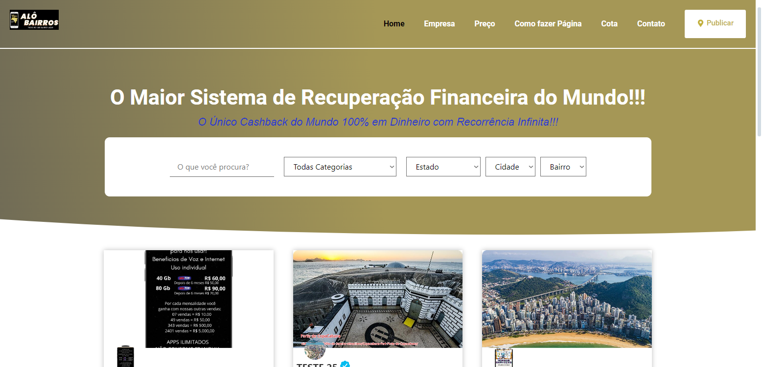 PAGINAINICIAL ALOBAIRROSS PAGINAINICIAL ALOBAIRROSS